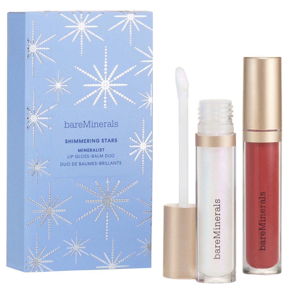 bareMinerals Shimmering Stars, Mineralist Lip Gloss-Balm Duo