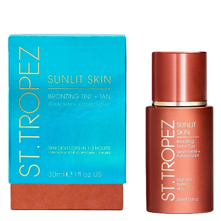 St. Tropez Self Tan Express Sunlit Skin Bronzing Tint + Tan 30ml