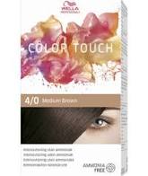 Wella Color Touch 4/0 Medium Brown 130ml