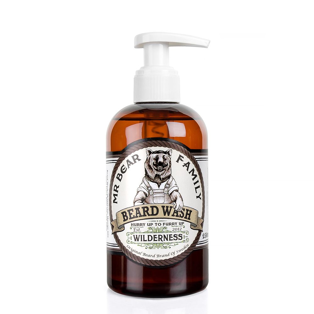 Mr Bear Family Beard Wash Wilderness 250ml