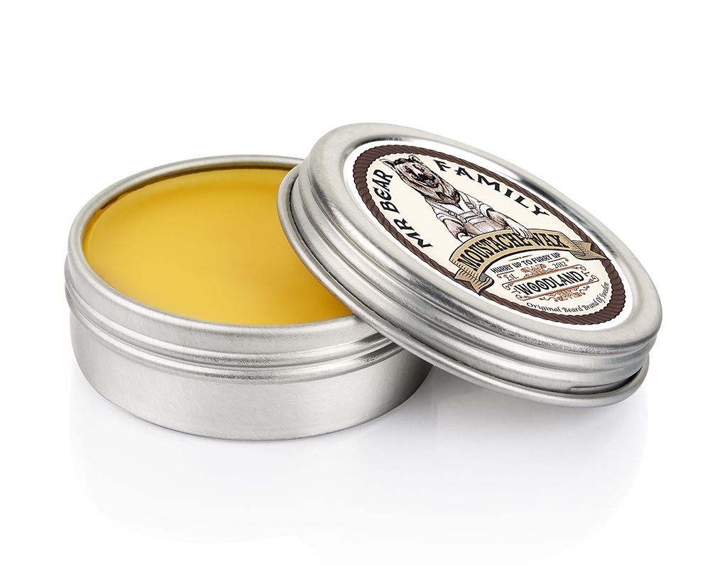 Mr Bear Family Moustache Wax Woodland 30ml