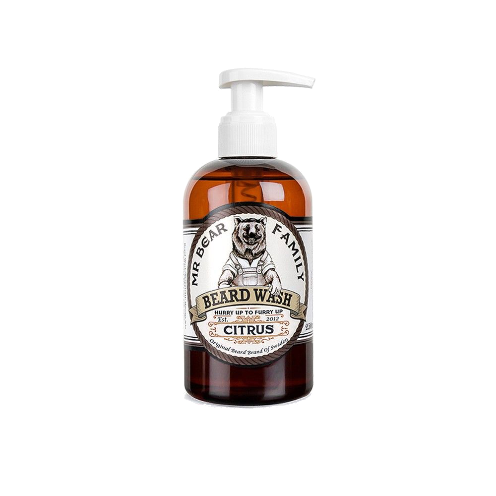 Mr Bear Family Beard Wash Citrus 250ml