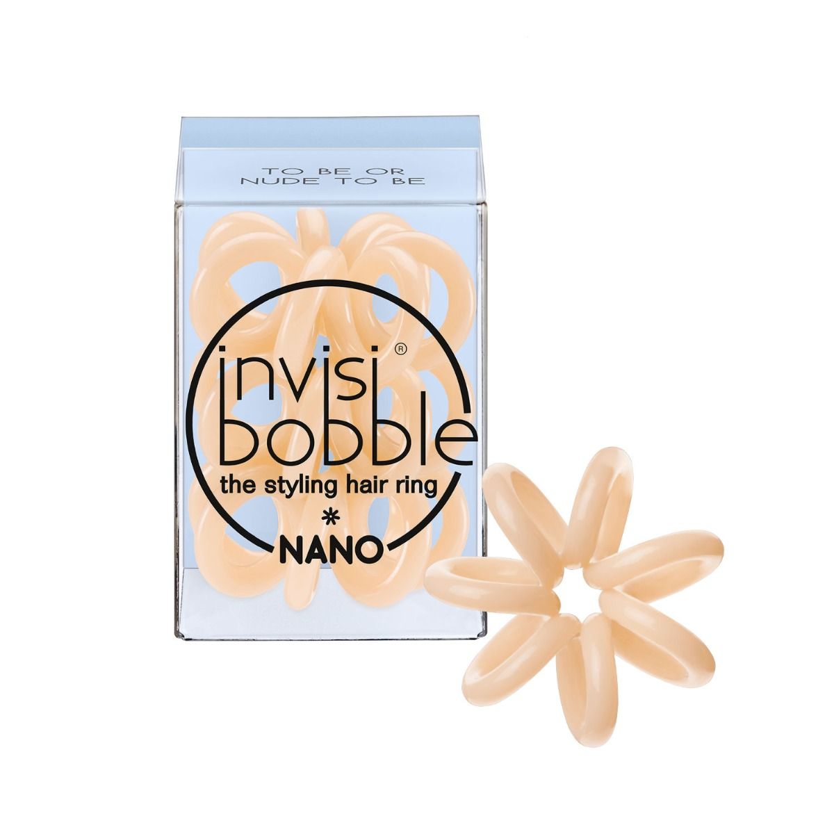 Invisibobble Nano To Be Or Nude To Be 3-pack