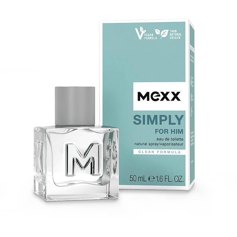 Mexx Simply For Him Clean Formula Edt 50ml