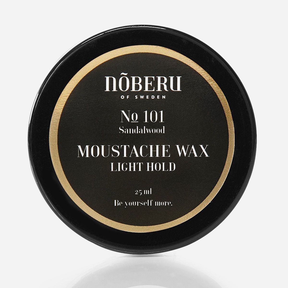 Nõberu Stockholm Moustache Wax Light Hold Sandalwood 25ml