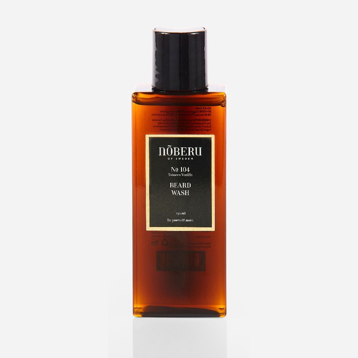 Nõberu Stockholm Beard Wash Tobacco-Vanilla 130ml