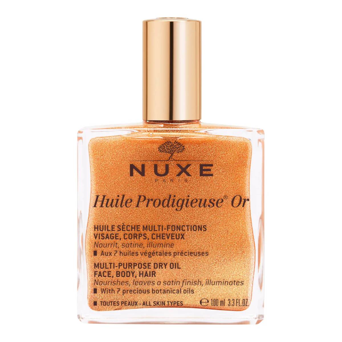 Nuxe Huile Prodigieuse OR Multi-Purpose Shimmering Dry Oil 100ml