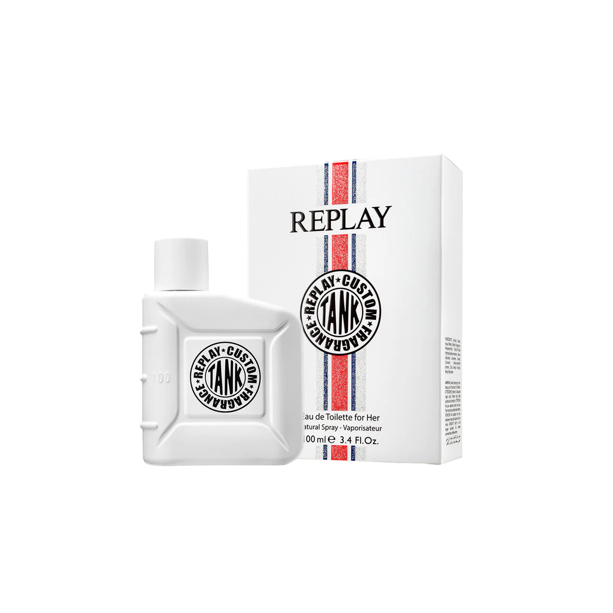 Replay #Tank Custom For Her Edt 100ml