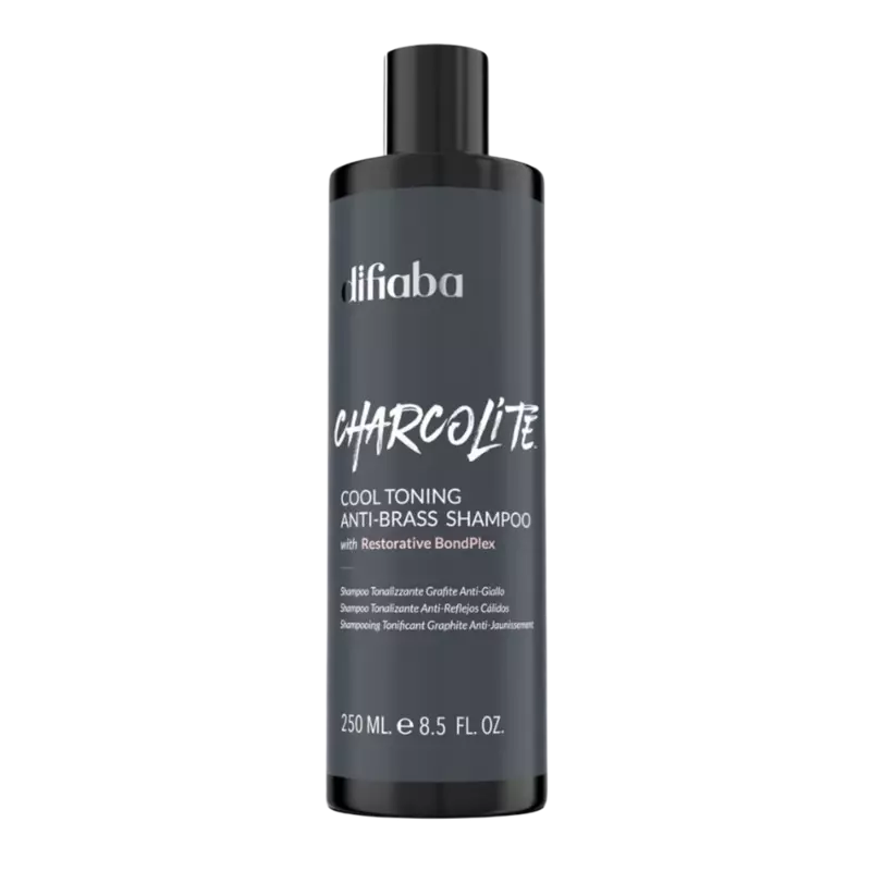 Difiaba Charcolite Cool Toning Anti-Brass Shampoo 250ml