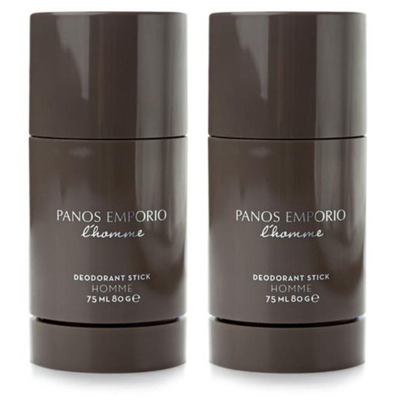2-pack Panos Emporio L'Homme Deostick 75ml