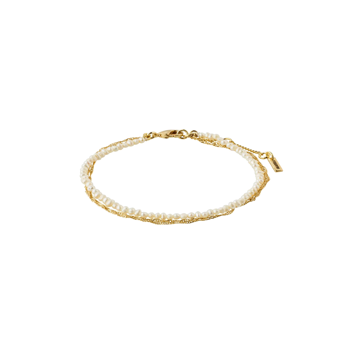 Pilgrim Native Beauty Freshwater Pearl Bracelet Gold-plated