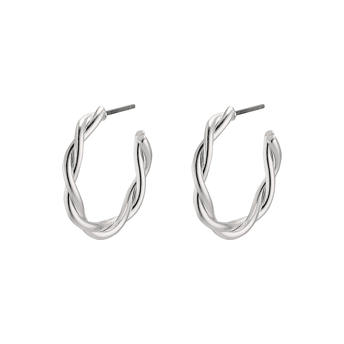Pilgrim Naja Earrings Silver-plated