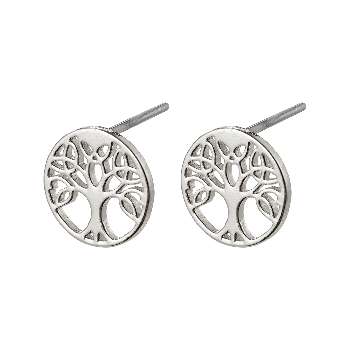 Pilgrim Georgina Recycled Earrings Silver-plated