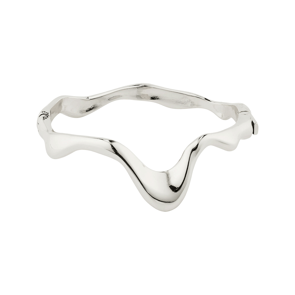 Pilgrim Moon Recycle Bangle Silver-plated
