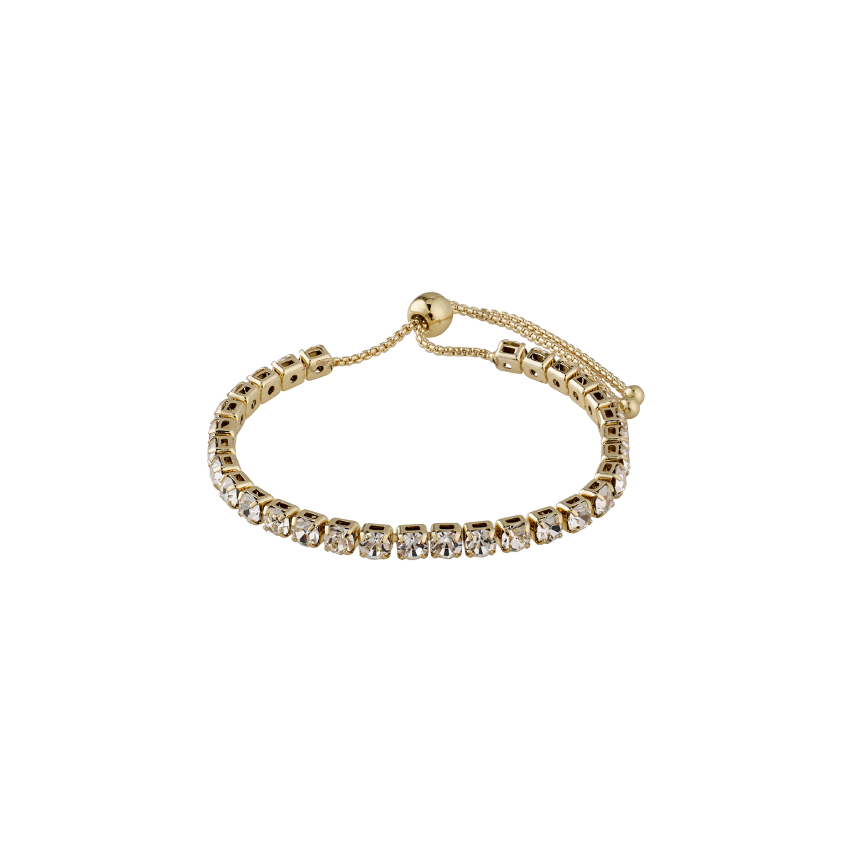 Pilgrim Lucia Crystal Bracelet Gold-Plated
