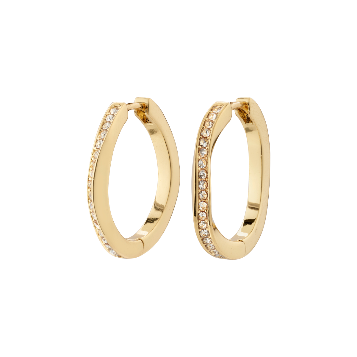 Pilgrim True Hoop Earrings Gold-Plated