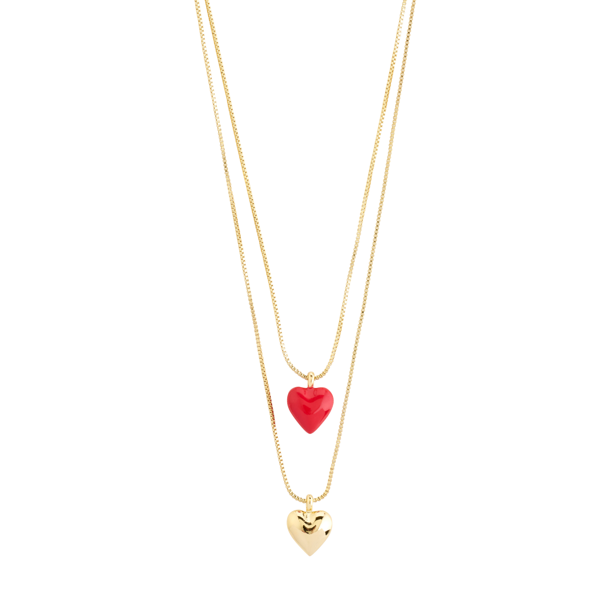 Pilgrim Maeve Necklace 2-In-1 Set Gold-Plated