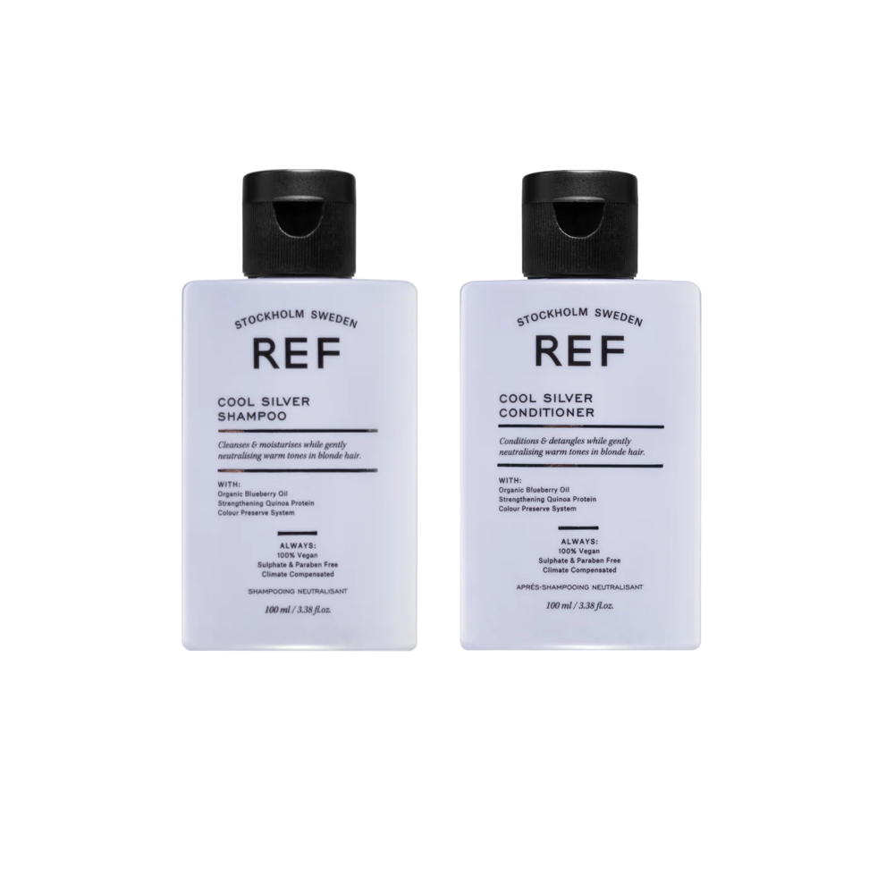 REF Cool Silver Shampoo 100ml + Cool Silver Conditioner 100ml