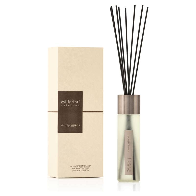 Millefiori Milano Selected - New Selected Stick Diffuser 350ml Golden Saffron