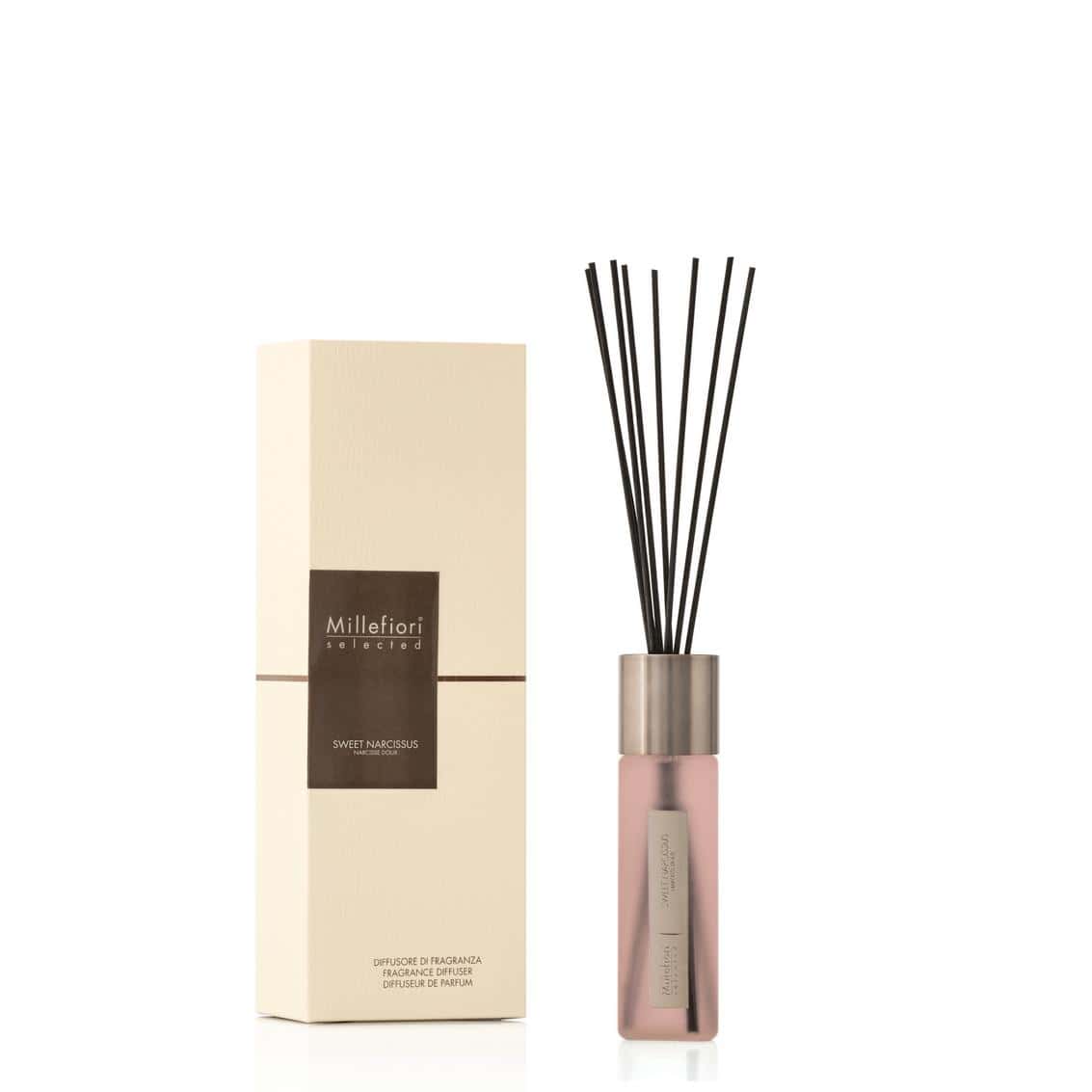 Millefiori Milano Selected - New Selected Stick Diffuser 100ml Sweet Narcissus