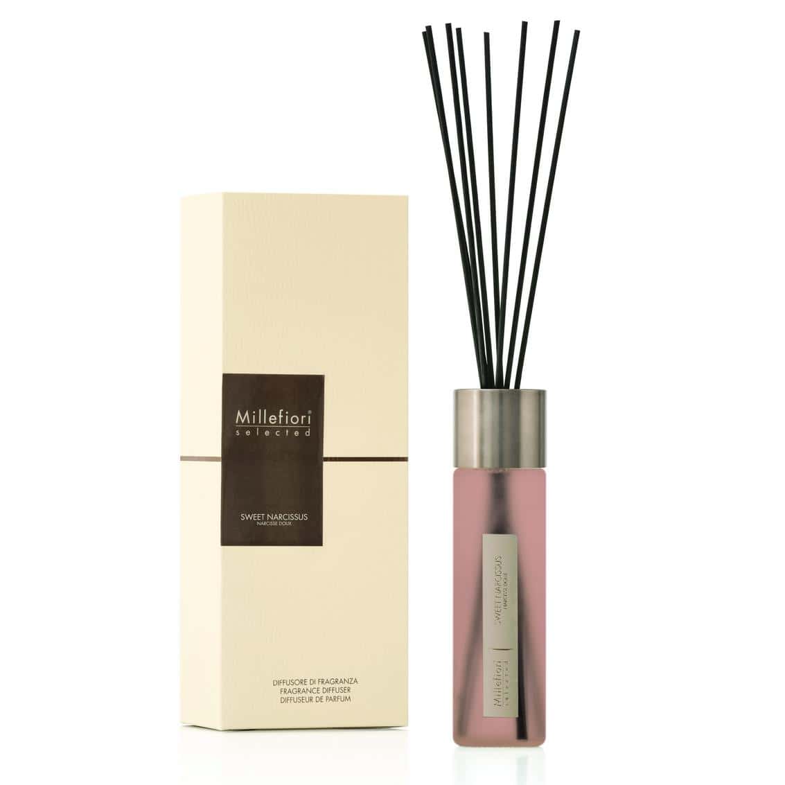 Millefiori Milano Selected - New Selected Stick Diffuser 350ml Sweet Narcissus