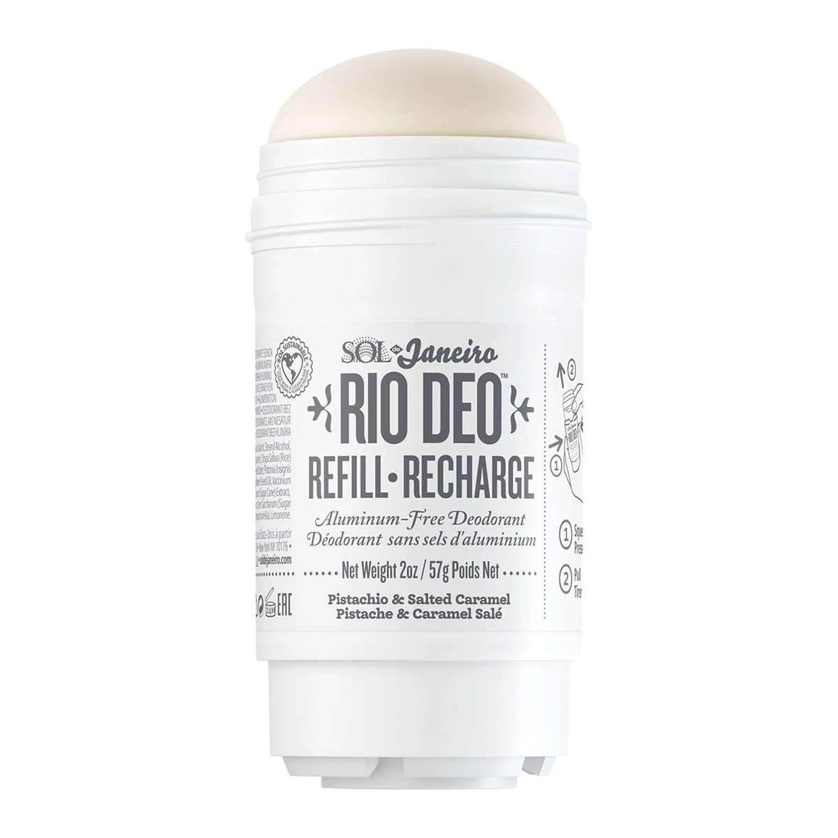 Sol De Janeiro Rio Deo '62 Aluminum-Free Deodorant Refill 57g