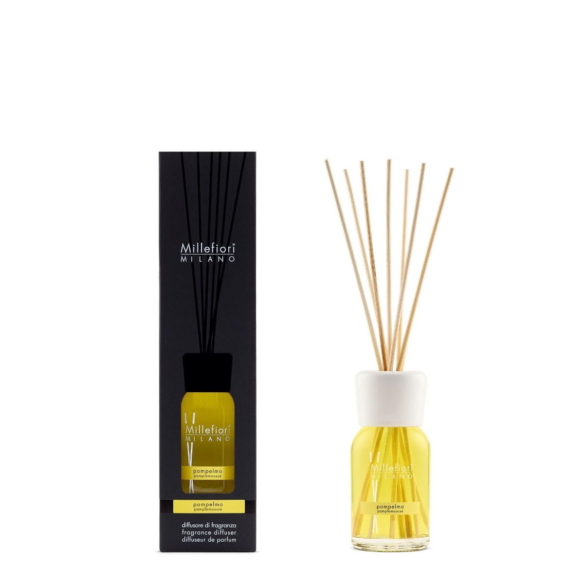 Millefiori Milano Natural - Stick Diffuser 100ml Pompelmo