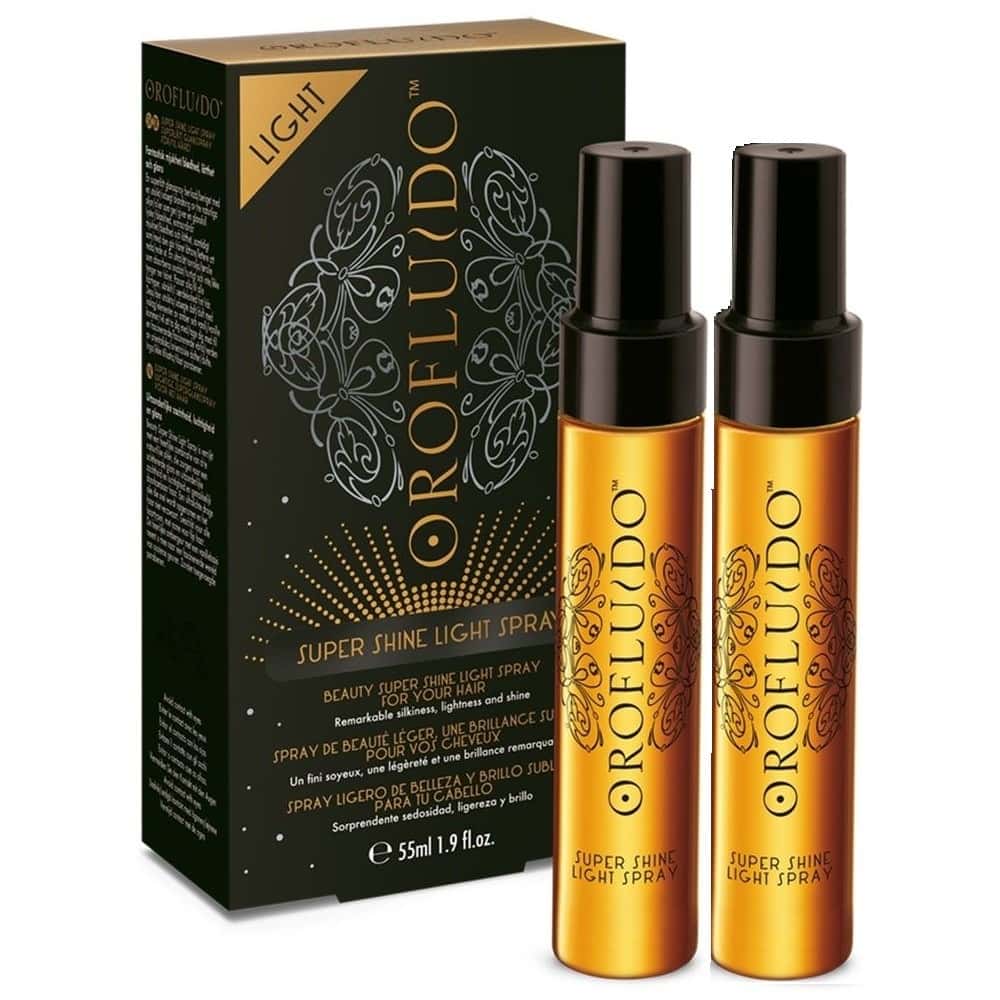 2-Pack Orofluido Super Shine Light Spray 55ml