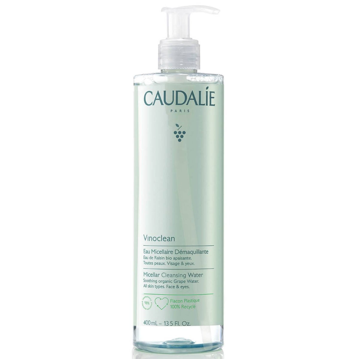 Caudalie Vinoclean Micellar Cleansing Water 400ml
