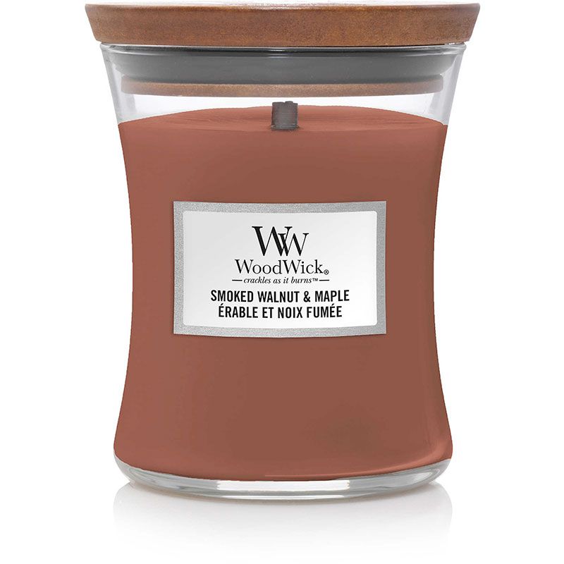 WoodWick Medium Smoked Walnut & Maple