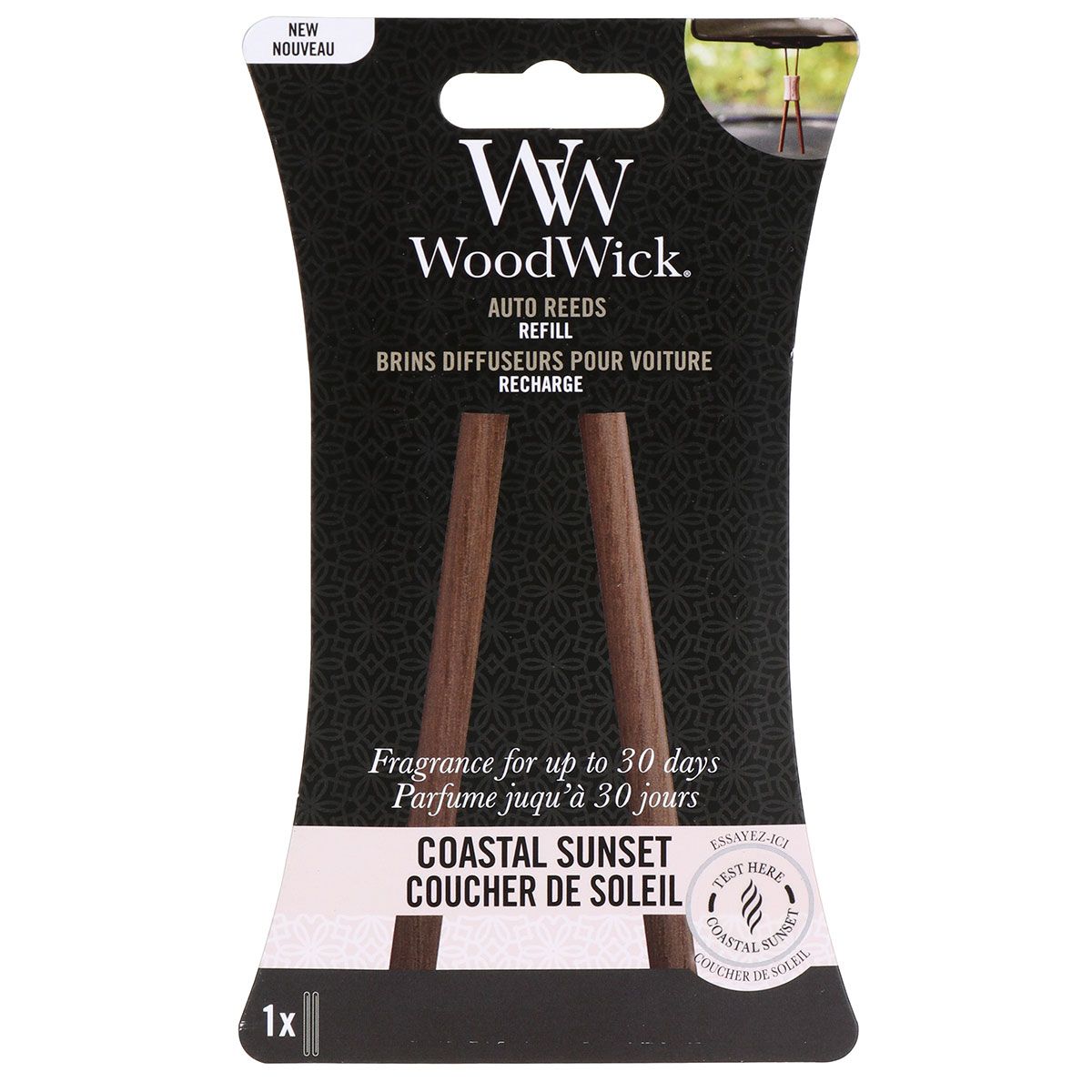 WoodWick Auto Reeds Refil - Coastal Sunset