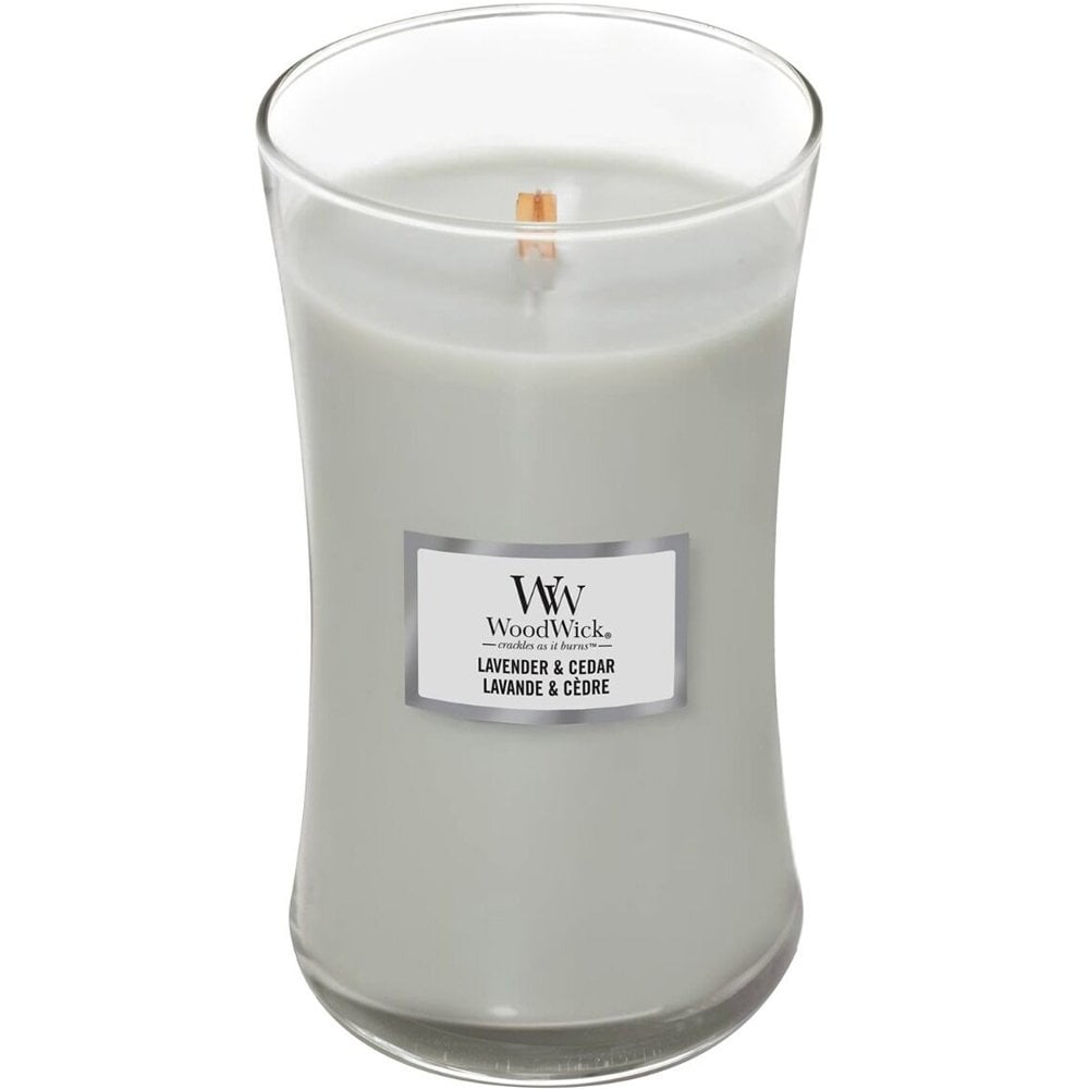 WoodWick Large Lavender & Cedar
